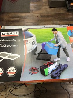 1003 U-Haul Adventure Series Hitch Cargo Carrier 558966