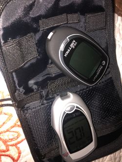Diabetic test strips, lancets device