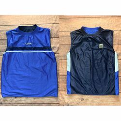 Vintage Y2K Kids Size L (14/16) And1 Reversible Blue Tank Jersey