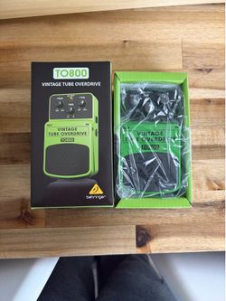 Tube overdrive pedal