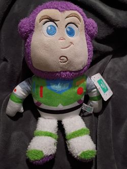 Disney Pixar Toy Story Buzz Lightyear Kid Preferred Cuteeze 12-inches. New