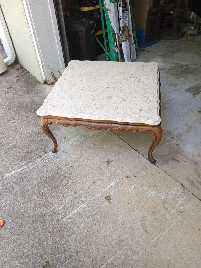 Marble Top Table 