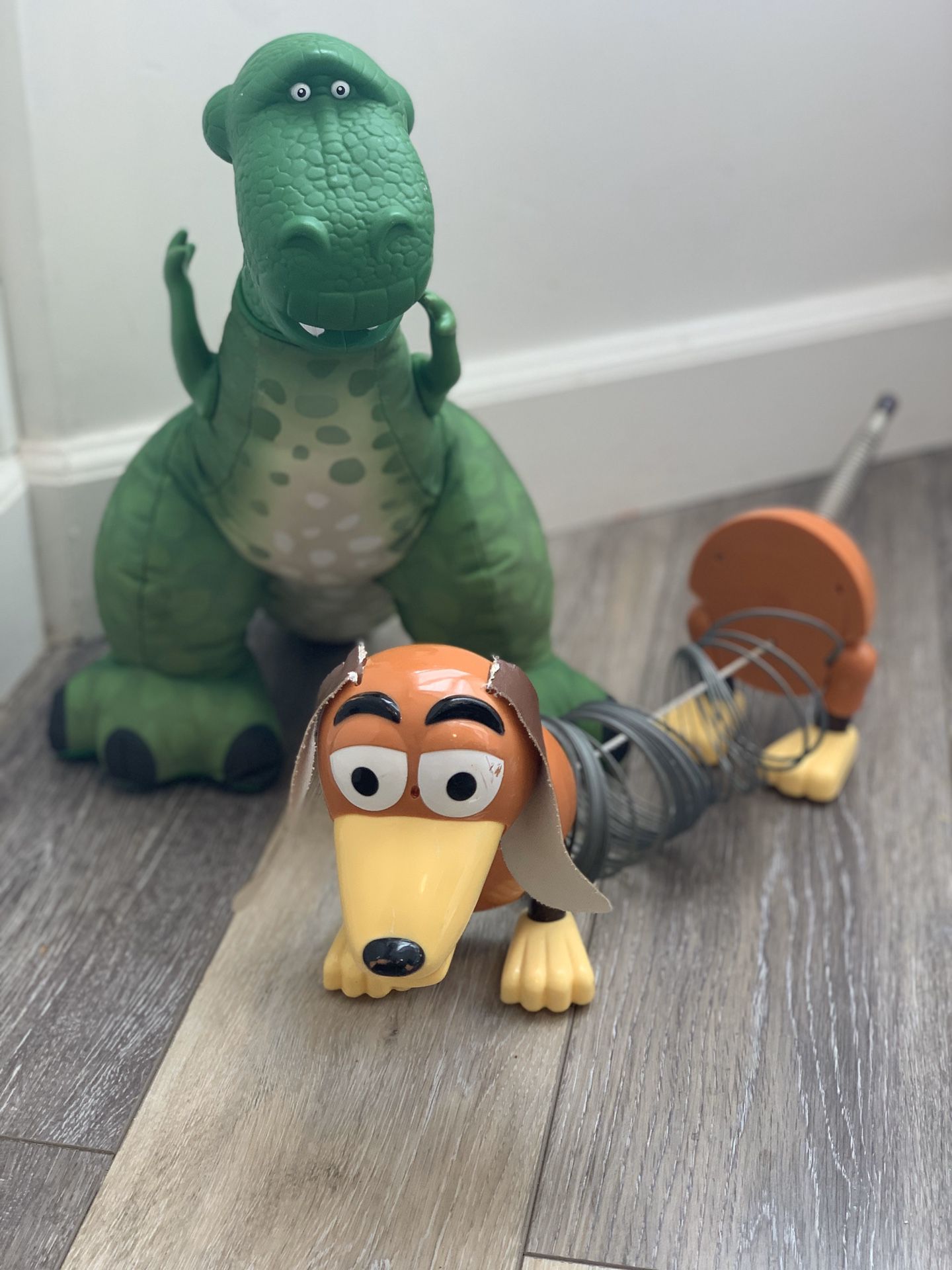 Toy Story Dolls Action Figures - Rex & Slinky