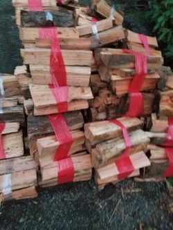 Bundles of dry-seasoned firewood (Ask about delivery)