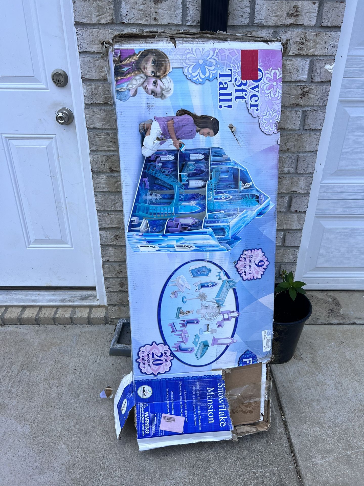 Disney Frozen Snowflake Mansion by KidKraft Frozen Dollhouse & Furniture