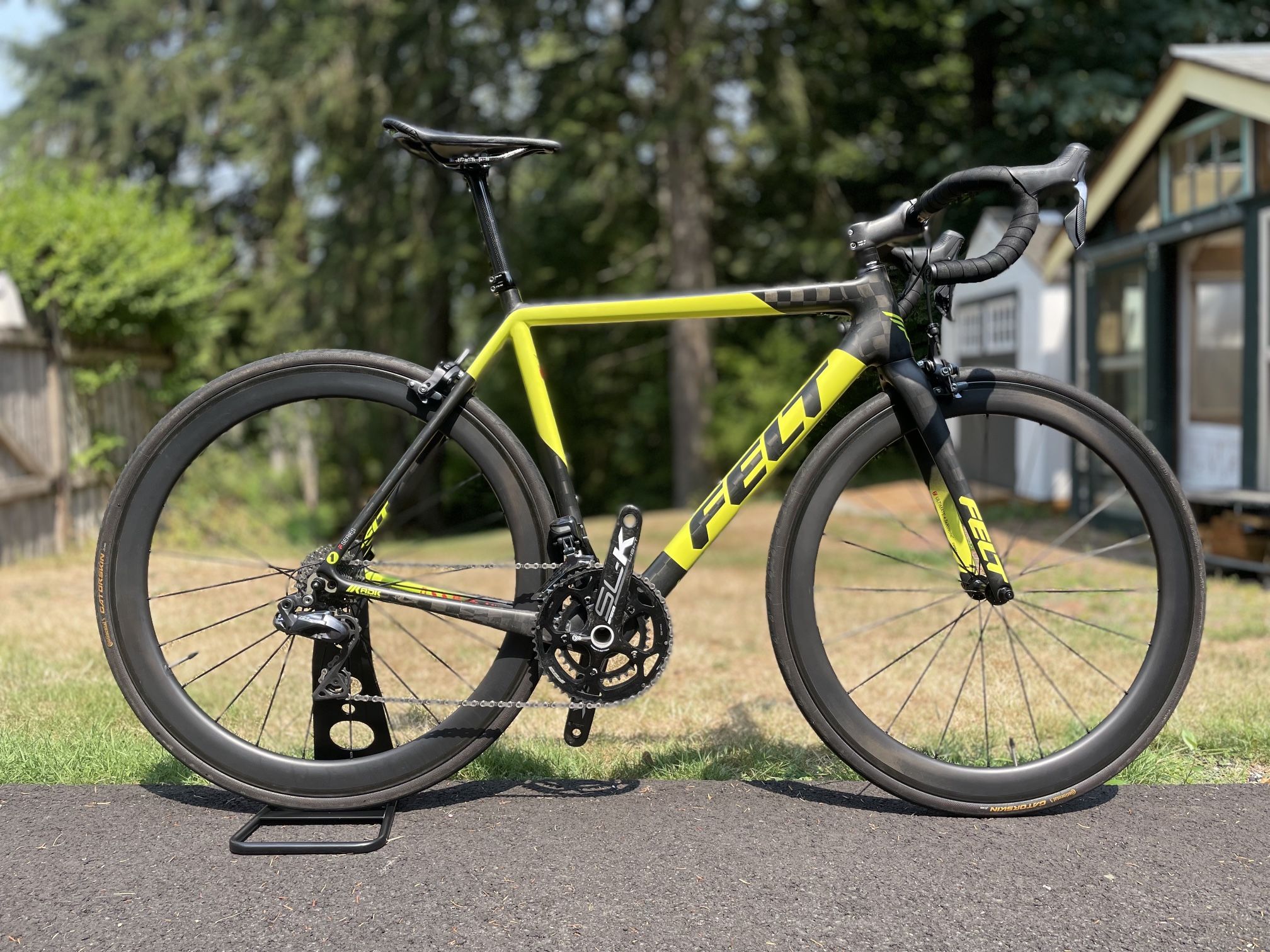 Felt F1 "team issue" carbon road bike with Ultegra Di2, size 56