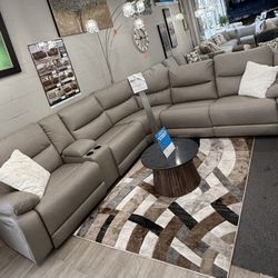 6Pc Power Sectional