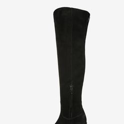 Sam Edelman Black Suede Boot 6.5 