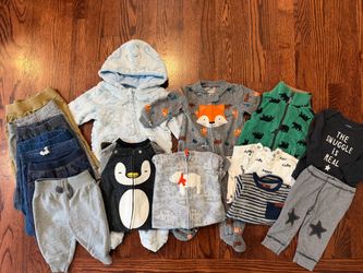 Baby Boy Size 3-6 Month Clothing Lot