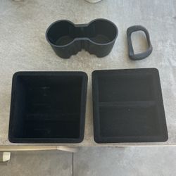 Tesla Cup holder, Tray And Self driving Adapter 