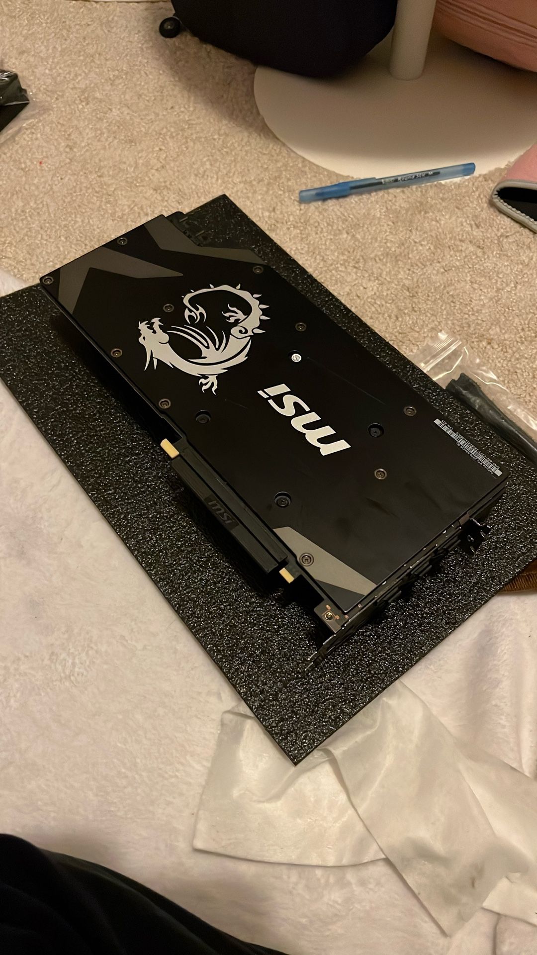 MSI 2070 Super Armor OC slightly used for gaming