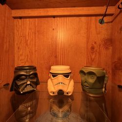 Star Wars cups.  1997 