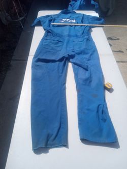 Vintage Pre-owned LYON drag stip Jump Suit. L=59 inches and W=36