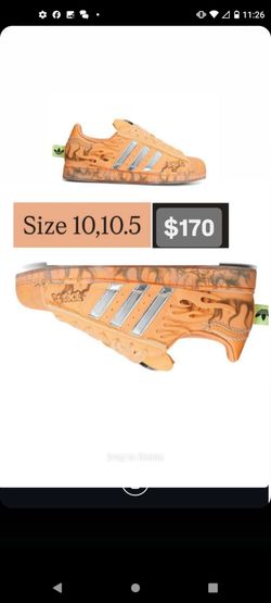 Adidas Hellstar Superstar Hazy Orange Men Size 10,10.5