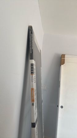 36x80” white heavy duty steel security door