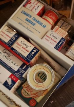 Curity Utility Metal First Aid Kit  Supplies incl.**PENDING**