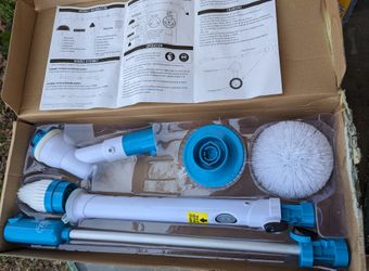 HURRICANE BATHROOM RECHARGEABLE SCRUBBER