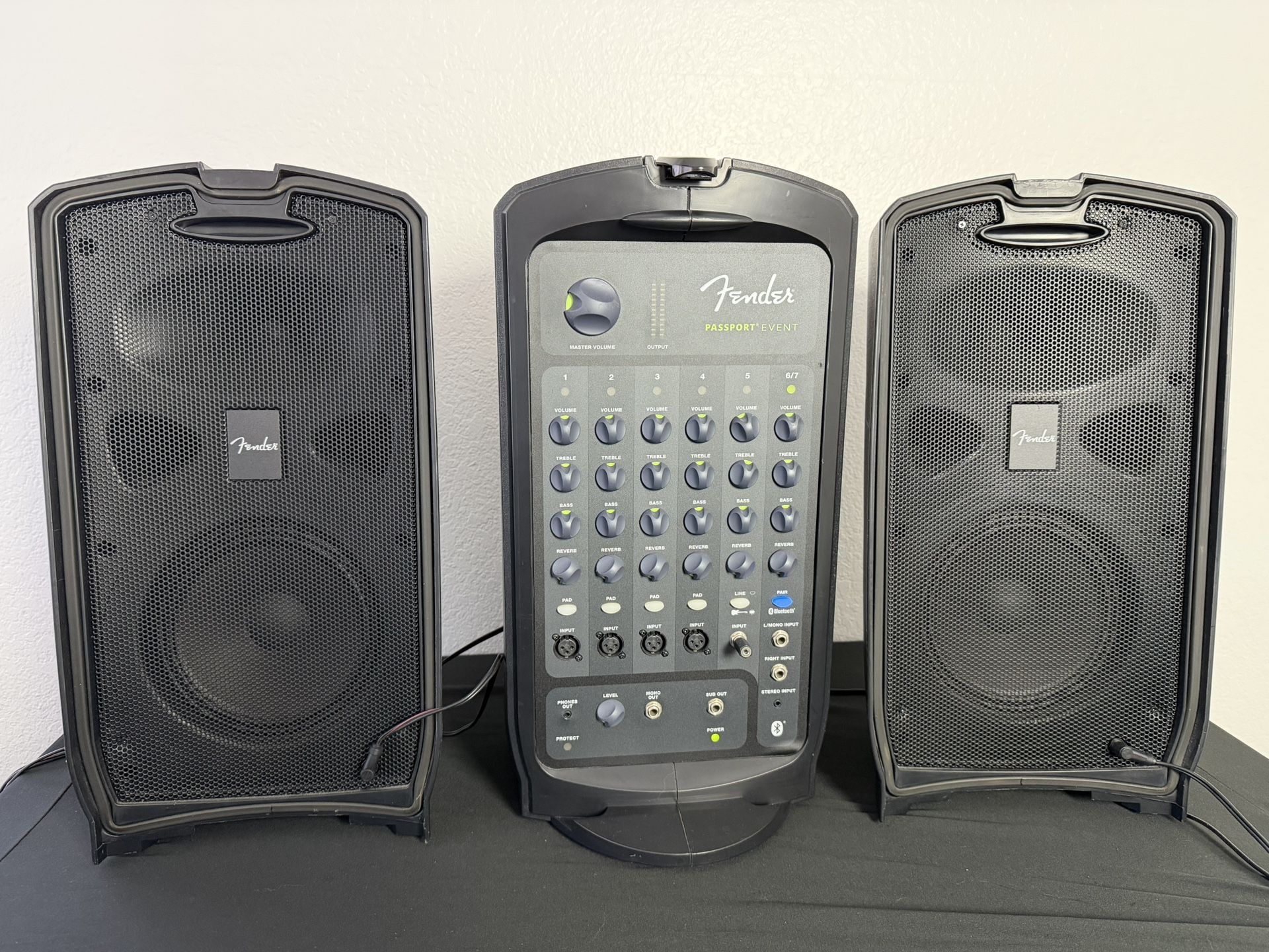 🎶 Fender Passport Event Portable PA System – 320W Bluetooth Mixer + Speakers 🎤 