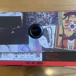 Union LA Jordan 1 Retro High Chicago Shadow Size 6 And 12