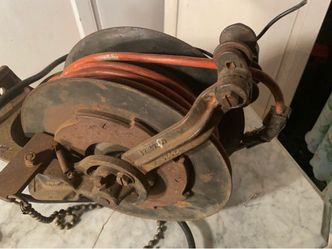 Antique industrial cord teal