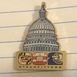 United Association Union Pin From Washington D. C.