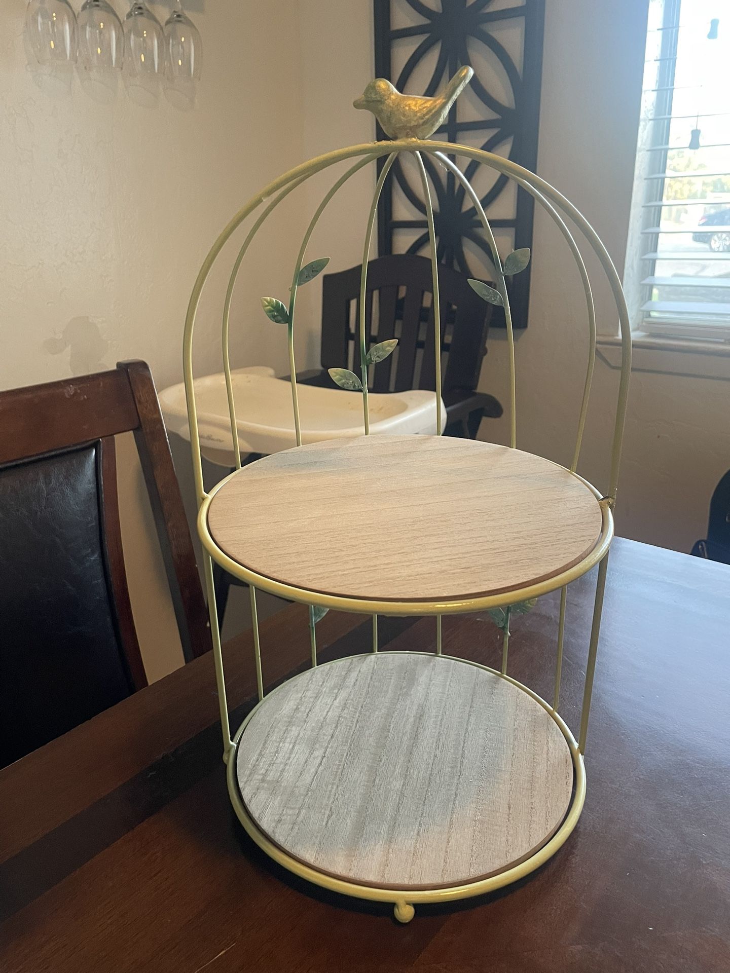Light Green 2 Tier Stand