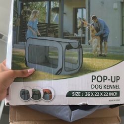 Pop Up Dog Kennel