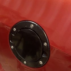 Black SpeedForm Bullitt Style Mustang Fuel Door