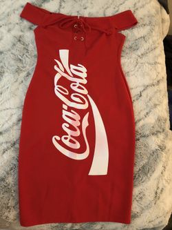 Homemade Coca Cola Costume