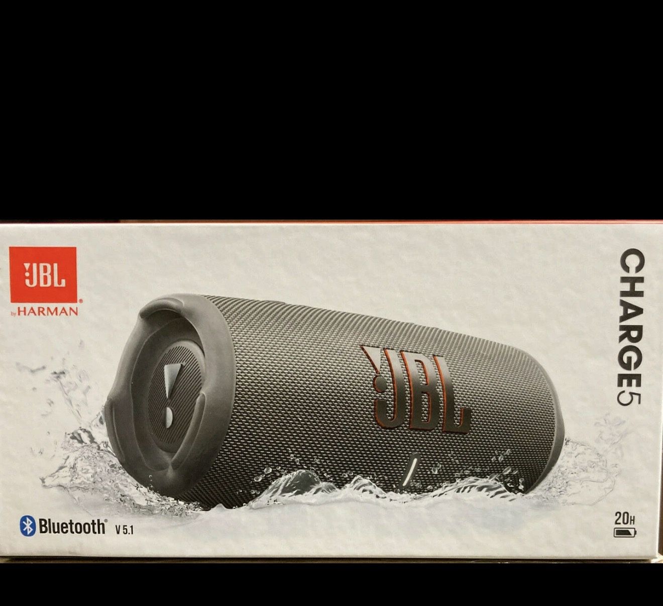 JBL CHARGE 5 - Portable Bluetooth Speaker with IP67 Waterproof - Grey
