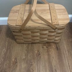 Basketville picnic basket Putney Vermont