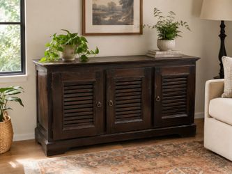Solid wood buffet