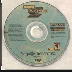 2x SEGA Dreamcast Marvel Vs Capcom 2 & Guilty Gear X GGX Back Up/Repro Games With Original Artwork On Disc!