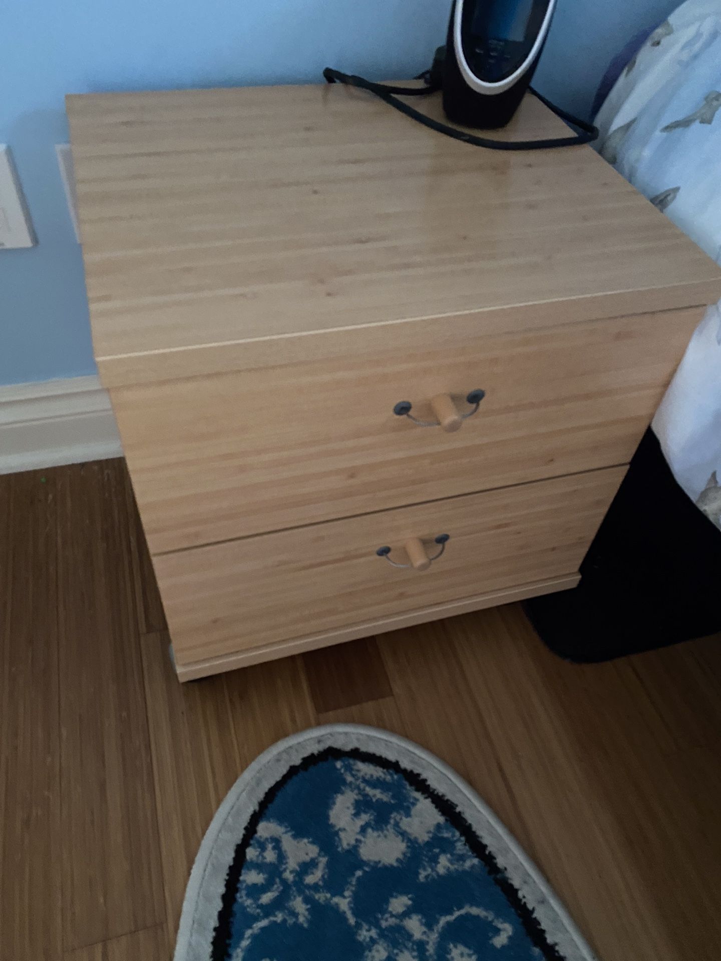 Childrens Desk And Nightstand 