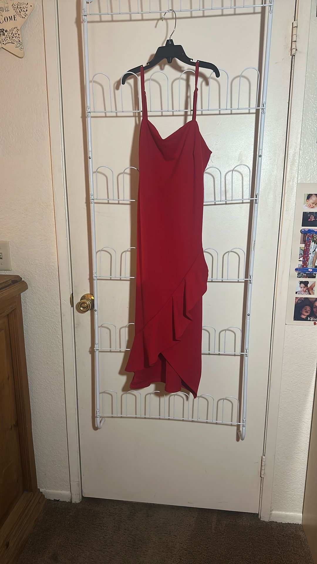 ✨ Red “Almost Famous” Dress – XL ✨