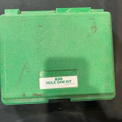 Greenlee 830 Hole Saw Kit