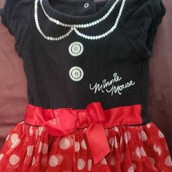 Infant Baby Disney Minnie Mouse Dress Costume