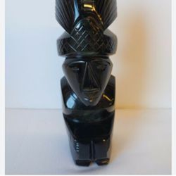 Vintage Black Onyx Aztec 