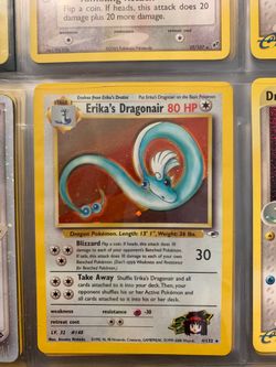 Pokémon Erikaʼs Dragonair 4/{contact info removed}
