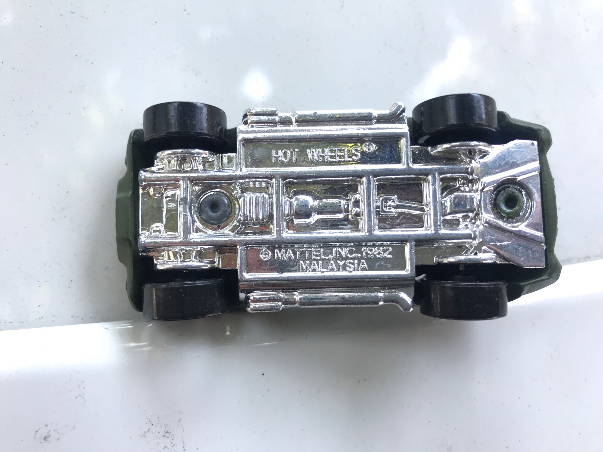 1982 Shelby cobra army hot wheels