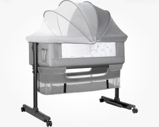 3 in 1 Baby Bassinet Bedside Sleeper Portable Crib for Newborn Infant