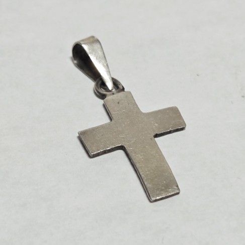 Vintage Sterling Silver 925 Mexico Modernista Pendant Jesus Christ Crucifix Cross God