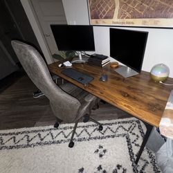 Desk and Desk Chair