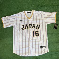 Team Japan Shohei Ohtani White Classic Jersey