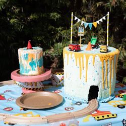 Fake/dummy Train Cake For birthday 