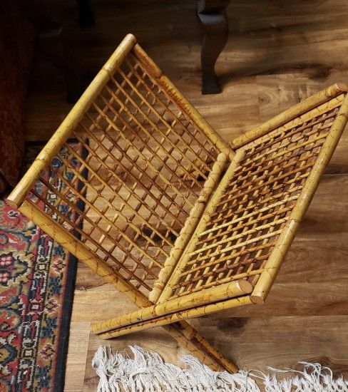 Bamboo Bohemian Magazine Book Rack