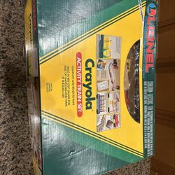 Lionel Vintage Crayola activity, train set O27 gauge - complete
