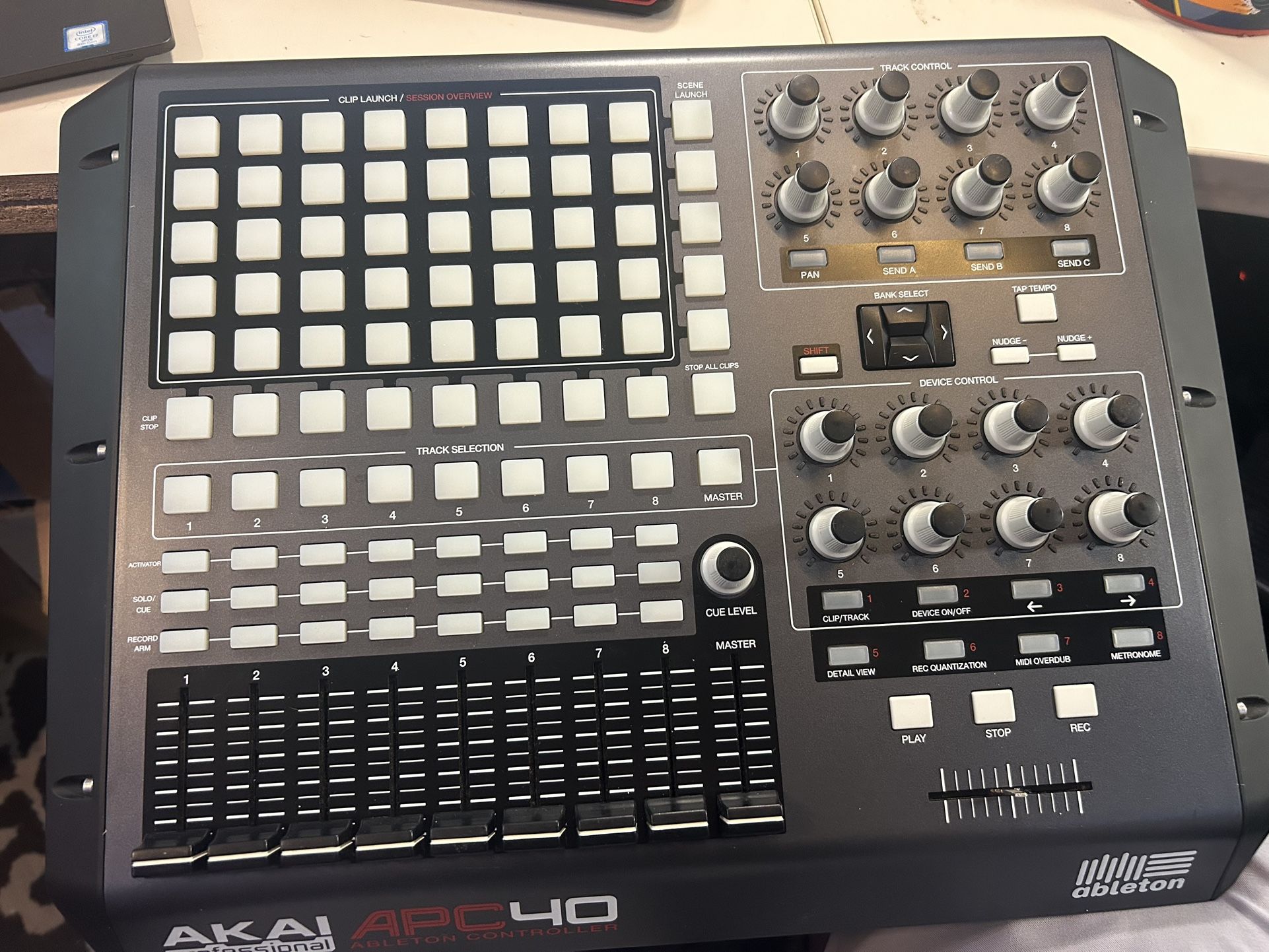 Akai APC40 Gen 1 Ableton Controller – Works Great, One Cap Missing