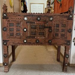 Indonesian Style Wood Cabinet