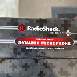 RadioShack Dynamic Microphone